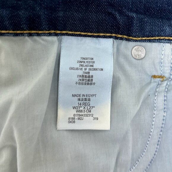 Levi’s Boys 511 Performance Slim Jeans in a classic medium-blue wash - Picture 9 of 10